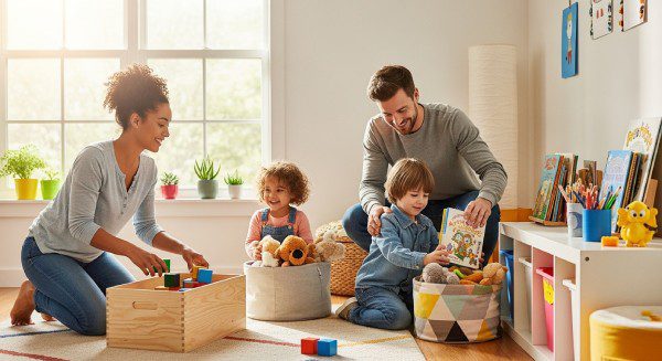 Organização da Casa com Filhos: Guia Completo para um Lar Harmonioso e Livre de Bagunça