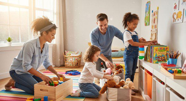 Organização da Casa com Filhos Guia Completo para um Lar Harmonioso e Livre de Bagunça